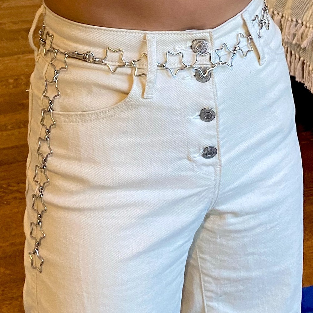 brandy melville star chain belt